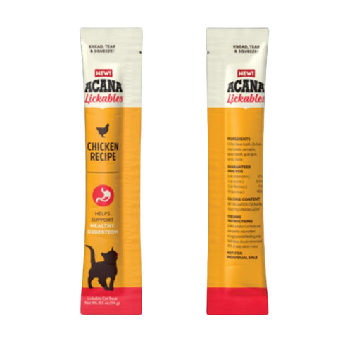 Acana Lickables Chicken Recipe Cat Treats 2.5oz 5ct - Poudre Pet & Feed Supply 7