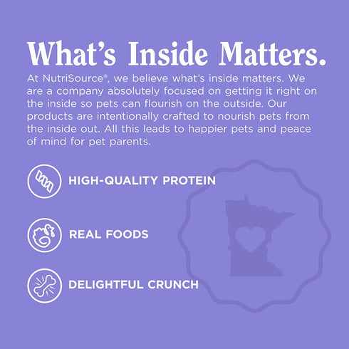 NutriSource Lamb & Beef Crispy Crispers High Protein Dog Treats 4oz - Poudre Pet & Feed Supply 3