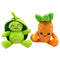 Snugarooz Buddies Carrot & Pea Dog Toys 2 Pack - Poudre Pet & Feed Supply