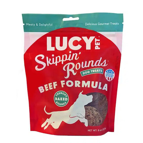 Lucy Pet Skippin’ Rounds Dog Treats 8oz - Poudre Pet & Feed Supply