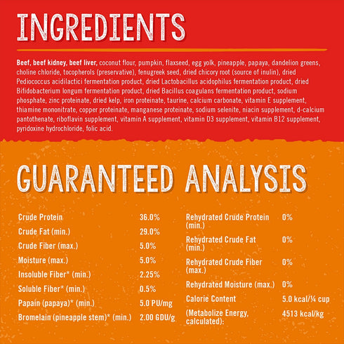 Stella & Chewy's Stella’s Solutions Digestive Support Beef Dry Dog Food 13oz - Poudre Pet & Feed Supply 3