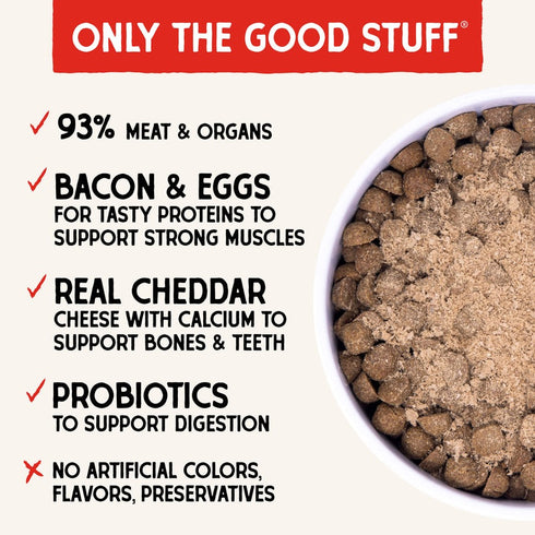 Stella & Chewy's Marie’s Magical Breakfast Sprinkles Bacon Egg & Cheese Dog Food Topper 7oz - Poudre Pet & Feed Supply 3