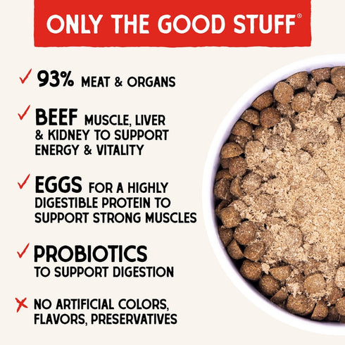 Stella & Chewy's Marie’s Magical Breakfast Sprinkles Breakfast Burger Dog Food Topper 7oz - Poudre Pet & Feed Supply 3