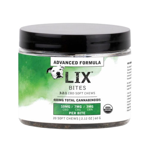 Lix Advanced Formula 3:2:1 Bites 400MG 20 Count - Poudre Pet & Feed Supply
