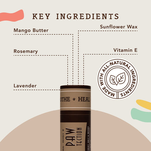 Natural Dog Company PawTection Tin 2oz - Poudre Pet & Feed Supply 4