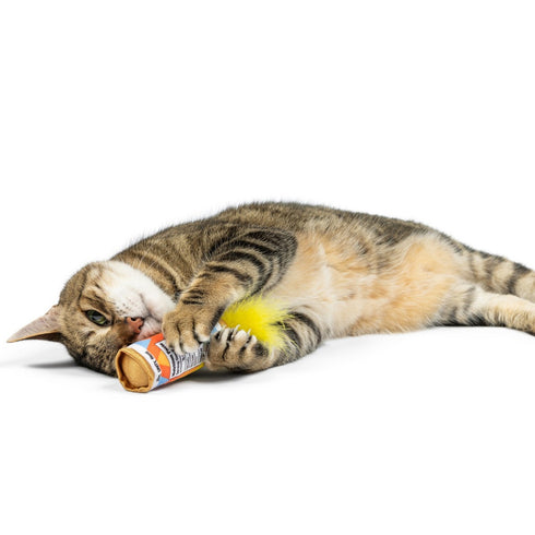 Huxley & Kent Fuzzy Soft Seltzer Cat Toy - Poudre Pet & Feed Supply 2