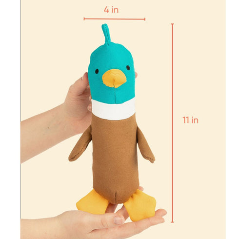 Yomp Quackers Plush Solo Dog Toy - Poudre Pet & Feed Supply 2
