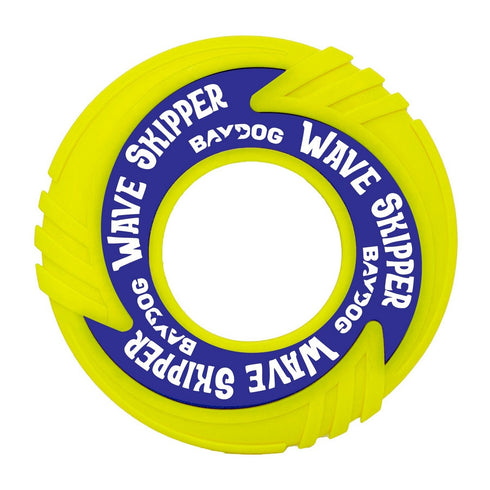 Bay Dog WaveSkipper Dog Toy Yellow - Poudre Pet & Feed Supply
