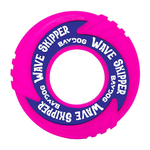 Bay Dog WaveSkipper Dog Toy Sunset Pink - Poudre Pet & Feed Supply