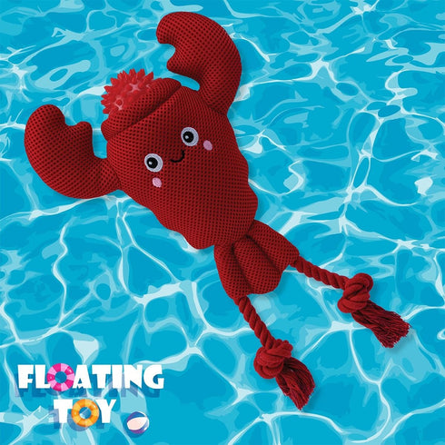 Territory 2-in-1 Lobster Floating Dog Toy - Poudre Pet & Feed Supply 2