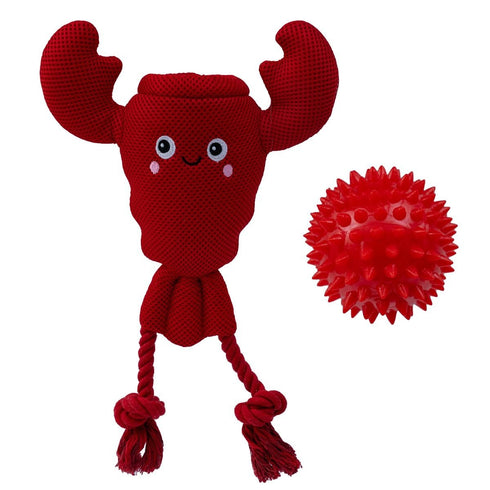 Territory 2-in-1 Lobster Floating Dog Toy - Poudre Pet & Feed Supply 3