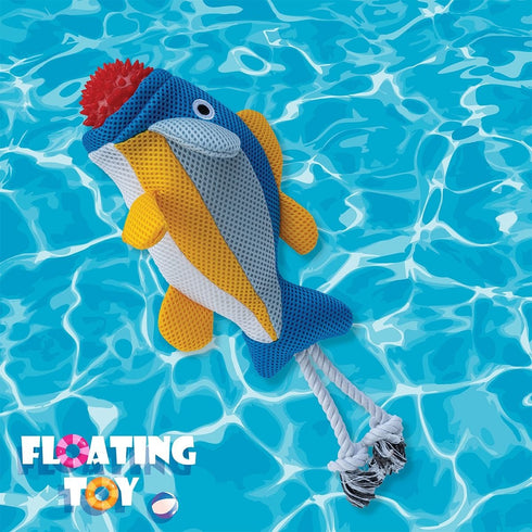Territory 2-in-1 Fish Floating Dog Toy - Poudre Pet & Feed Supply 2