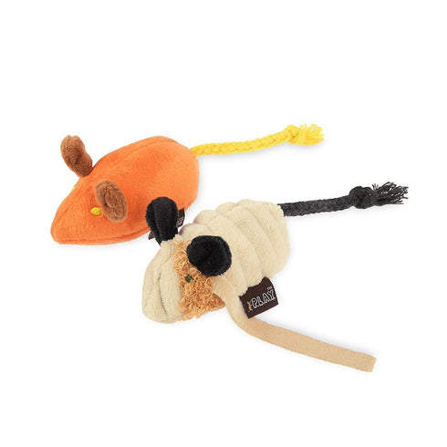 PLAY Feline Frenzy Halloween Menacing Mice Cat Toy Set 2 Pack - Poudre Pet & Feed Supply