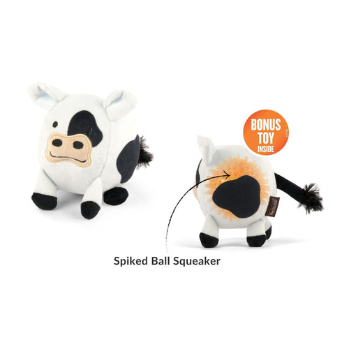 PLAY Barnyard Buddies Cole the Cow Dog Toy - Poudre Pet & Feed Supply 4