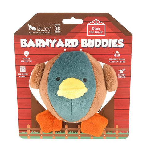 P.L.A.Y Barnyard Buddies Dana the Duck Dog Toy