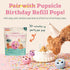 Woof Party Pupsicles Birthday Pink Small - Poudre Pet & Feed Supply 6