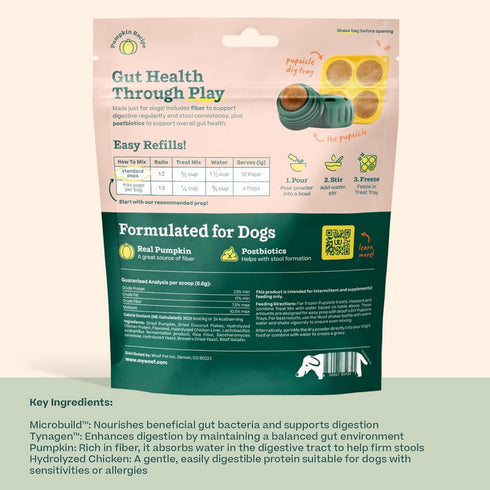 Woof Balanced Belly Pupsicle Mix 5.5oz - Poudre Pet & Feed Supply 2