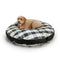 Snoozer Pool & Patio Round Dog Bed Small Barkely Black Diamond - Poudre Pet & Feed Supply