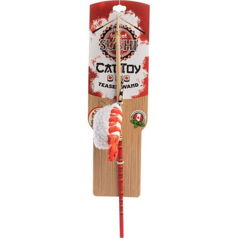 FabCat Teaser Sushi Shrimp Cat Toy - Poudre Pet & Feed Supply