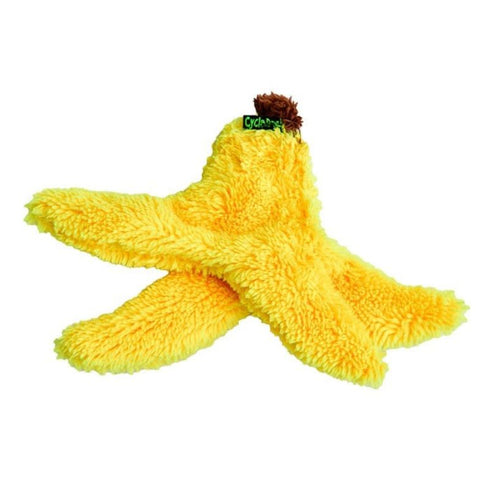 Cycle Dog Duraplush Banana Dog Toy Yellow Small - Poudre Pet & Feed Supply