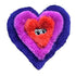 Cycle Dog Duraplush Heart Dog Toy Multi Colored Medium - Poudre Pet & Feed Supply