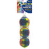 PetSport Rainbow Squeak Ball 2.5" 3-Pack Dog Toys - Poudre Pet & Feed Supply