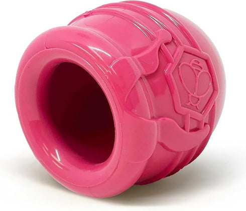 SodaPup Honey Pot Treat Dispenser & Slow Feeder, Pink