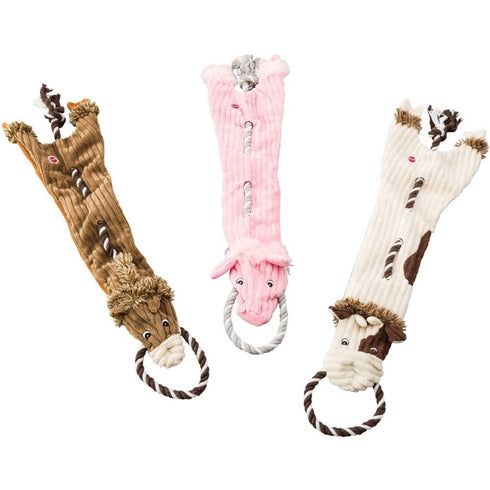 Skinneeez Tugs Dog Toy Barnyard Assorted 23" - Poudre Pet & Feed Supply