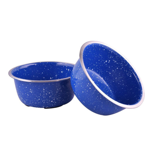 Indipets Camping Bowl 118oz Blue - Poudre Pet & Feed Supply
