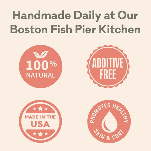 PolkaDog Bakery Dog Salmon Skin Jerky 3 oz Pouch