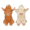 Multipet Minipet Highland Cow Dog Toy 5" - Poudre Pet & Feed Supply