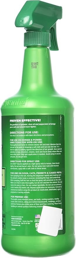 Pyranha Zero-Bite All Natural Fly Spray