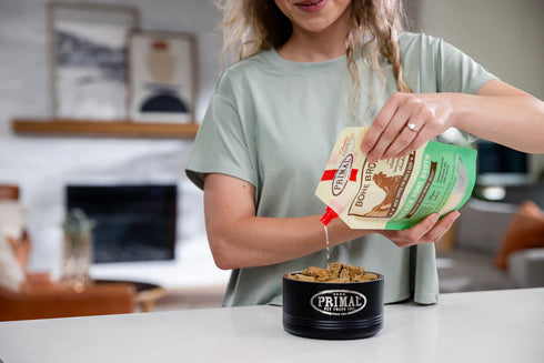 Primal Bone Broth Hydrator Dog & Cat Food - Chicken - 20oz Resealable Pouch