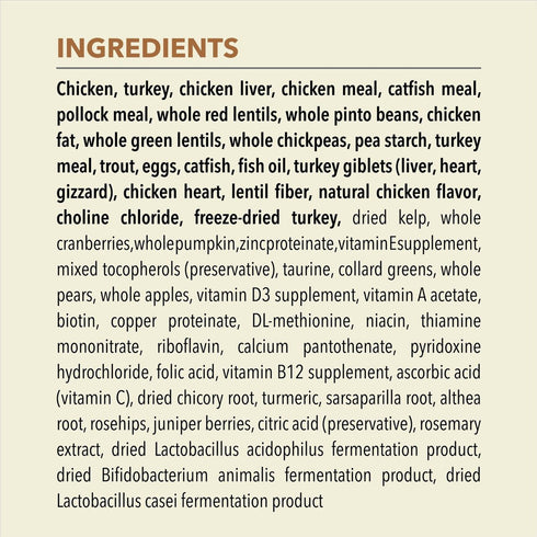 Acana Meadowlands Grain-Free Chicken & Turkey Dry Cat Food 4lb - Poudre Pet and Feed Supply