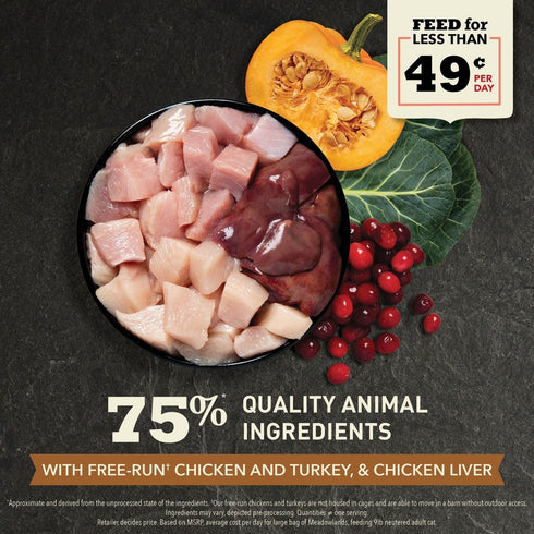 Acana Meadowlands Grain-Free Chicken & Turkey Dry Cat Food 4lb - Poudre Pet and Feed Supply