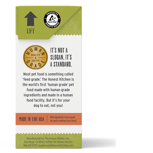 Honest Kitchen Pour Overs Lamb & Beef Superfood 5.5oz - Poudre Pet and Feed Supply