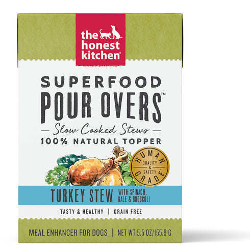 Honest Kitchen Superfood POUR OVERS Turkey 5.5oz - Poudre Pet and Feed Supply
