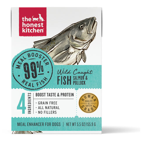 Honest Kitchen Meal Booster 99% Salmon & Pollock Wet Dog Food Topper 5.5oz - Poudre Pet and Feed Supply