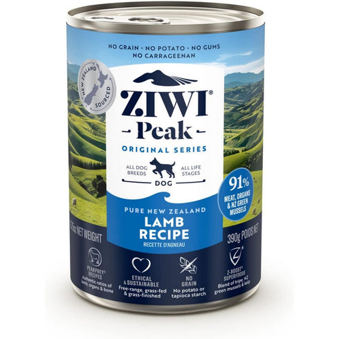Ziwi Peak Lamb Recipe Wet Dog Food 13.75oz - Poudre Pet and Feed Supply