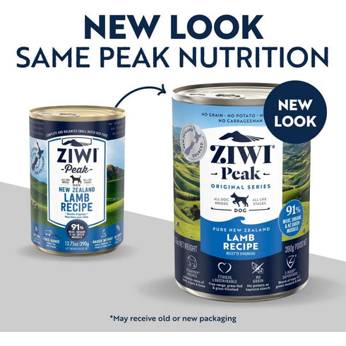 Ziwi Peak Lamb Recipe Wet Dog Food 13.75oz - Poudre Pet and Feed Supply