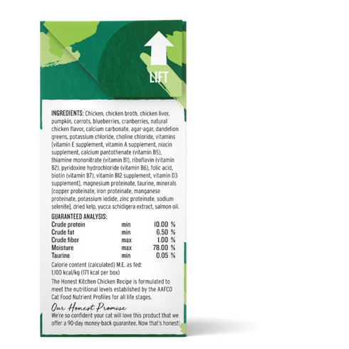 The Honest Kitchen Grain-Free Chicken Pate Wet Cat Food 5.5oz - Poudre Pet and Feed Supply