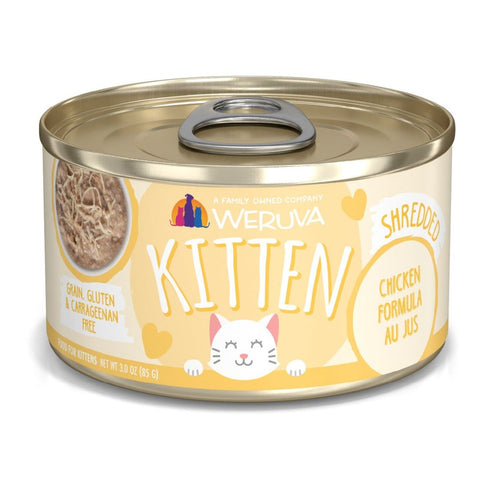 Weruva Kitten Chicken Formula Au Jus Wet Cat Food 3oz - Poudre Pet & Feed Supply