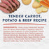 Natural Balance Platefulls Tender Carrot Potato & Beef Recipe Dog Food 9oz - Poudre Pet and Feed Supply
