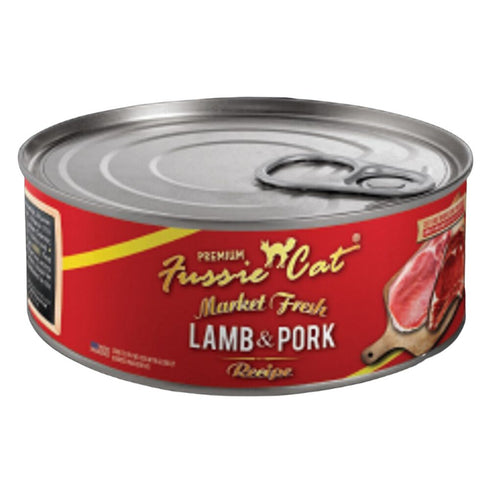 Fussie Cat Market Fresh Can Lamb & Pork Cat Food 5.5oz - Poudre Pet and Feed Supply