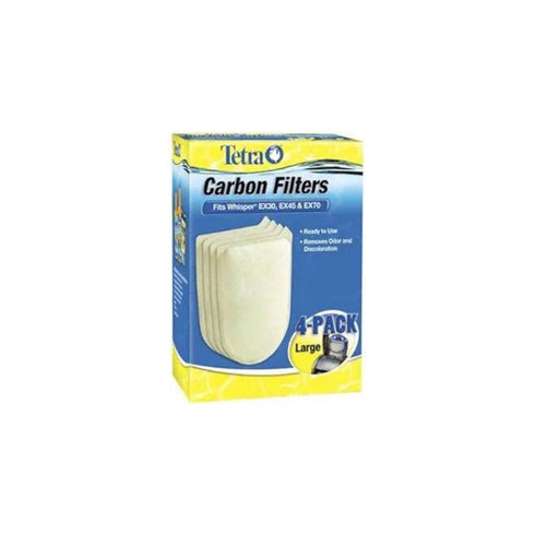 Tetra Carbon Filters Large 4 PK LG Filter - Poudre Pet and Feed Supply