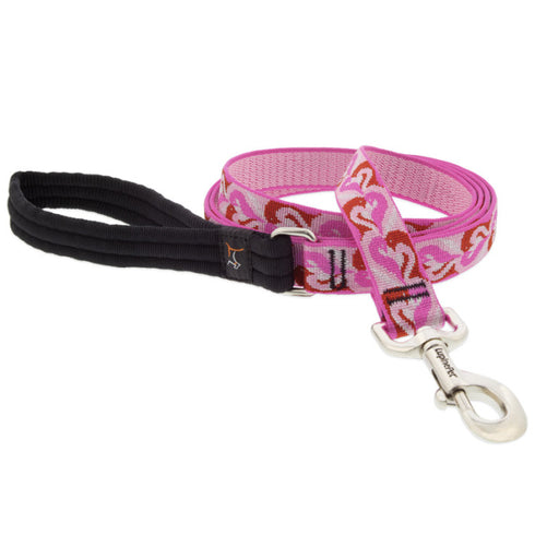 Lupine MicroBatch Limited Designs Dog Leash 1" x 6' Lovebirds