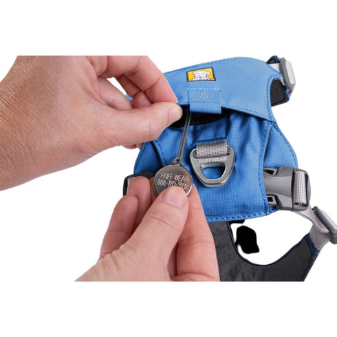RuffWear Hi & Light Lightweight Dog Harness Small Blue Dusk - Poudre Pet & Feed Supply 8