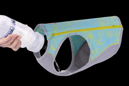 RuffWear Swamp Cooler Zip Dog Cooling Vest M Blue