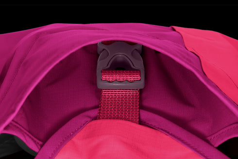 RuffWear Sun Shower™ Dog Raincoat L Hibiscus Pink
