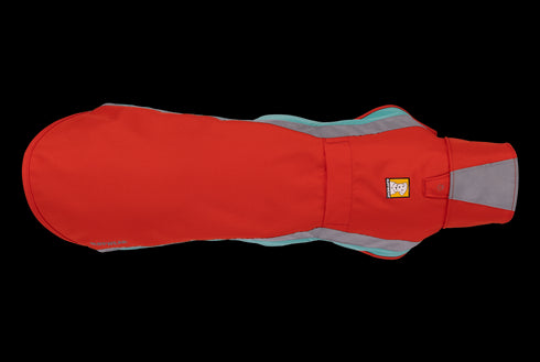 RuffWear Lumenglow™ Hi-Vis Dog Jacket S Red Sumac